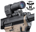Powiększalnik HOLOSUN HM3XT 3X Magnifier - Montaż Flip &amp; QD