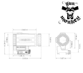 Powiększalnik HOLOSUN HM3XT 3X Magnifier - Montaż Flip &amp; QD