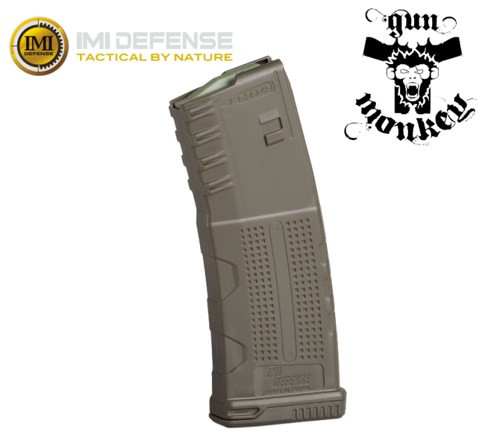 Magazynek IMI Defense 30 nab. do AR15/M4 G2 5.56x45/.223Rem Basic kol. Zielony (IMI-ZMG04)