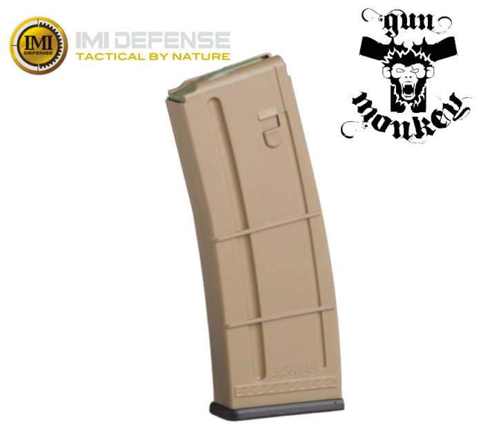 Magazynek IMI Defense 30 nab. do AR15/M4 G1 5.56x45/.223Rem kol. Piaskowy (IMI-ZMG01)