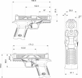 Pistolet Bul Armory AXE C HATCHET kal. 9X19 kolor czarny 3.png