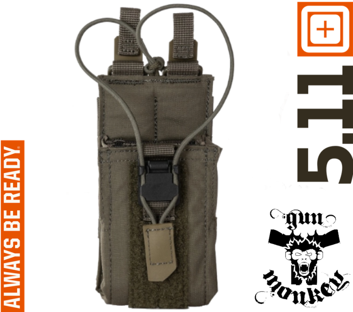 Pokrowiec na radio 5.11 Radio 2.0 Pouch kol. 186 Ranger Green (56652)1.png