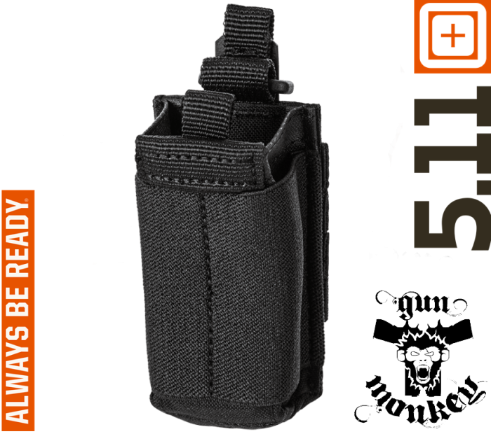 Ładownica pistoletowa 5.11 Flex Single Pistol 2.0 Mag Pouch  kol. 019 Black (56668).png