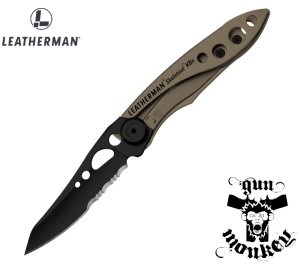 Nóż Leatherman Skeletool KBx Coyote Tan składany (832615)