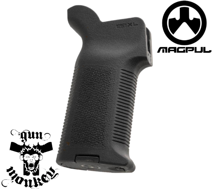 Powiększony chwyt pistoletowy Magpul MOE K2-XL Grip do AR-15 - M4 - Czarny (MAG1165-BLK) 1.png
