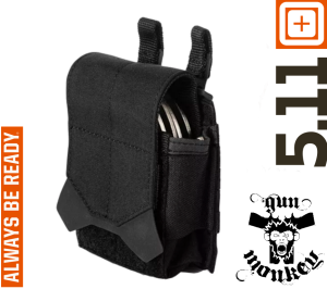 Pokrowiec na kajdanki 5.11 Flex Cuff Pouch kol. 019 Black (56659)