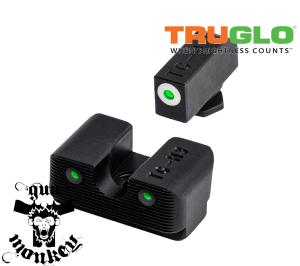 Muszka i szczerbinka Truglo Tritium Pro do Glock Low Set White Dot 17/17L/19/19X/22/23/24/26/27/33/34/35/39/45 (TG231G1W)