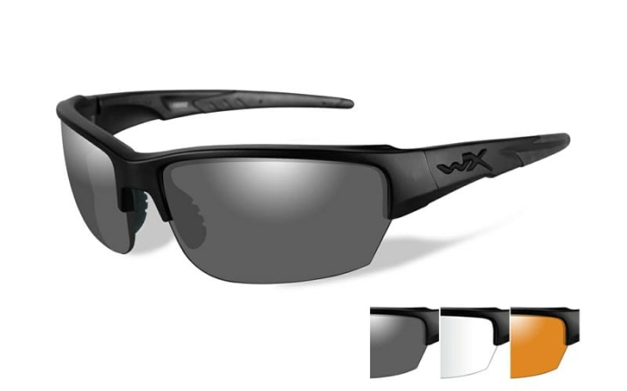 Okulary Strzeleckie WileyX SAINT Grey/Clear/Light Rust