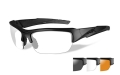 Okulary Strzeleckie WileyX VALOR Clear/Grey/Light Rust