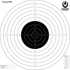 Tarcze strzeleckie RS TS-2 PSP opakowanie 50szt.