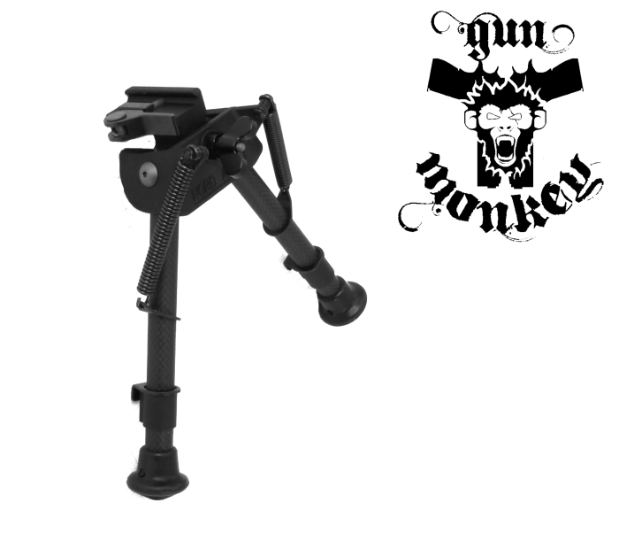 Bipod Nord Arms szybkorozłączany średni carbon quick detach (NA-BIP-MQ) Aluminium + Carbon QAS